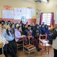 Unos 265 estudiantes de San Rafael de Itapúa participaron de charlas del MinMujer, Juventud y Sinafocal