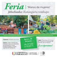 Feria “Manos de Mujeres” se hará este jueves y viernes en la Plaza  O´Leary