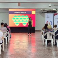 Capacitación sobre prevención de la violencia contra la Mujer en la Cooperativa Nuestra Señora del Carmen   