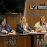 Mujer lideró reunión de la Comisión de Asistencia y Atención a Víctimas de Trata