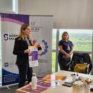 Promueven prevención de la violencia contra la mujer mediante jornada de sensibilización