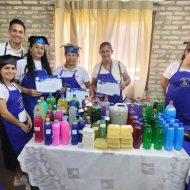 Aprender, emprender y crecer: finaliza curso de productos de limpieza industrializados